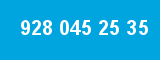 928 045 25 35 928 045 25 35